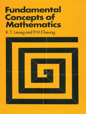 cover image of Fundamental Concepts of Mathematics